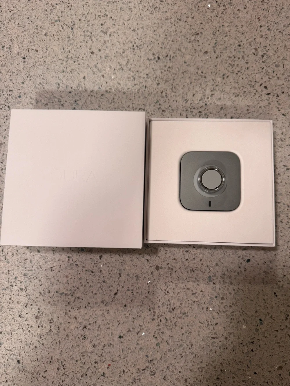 Oura Series 4 Smart Ring Silver Size 6 (read description)